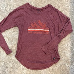 Vintage north face long sleeve
